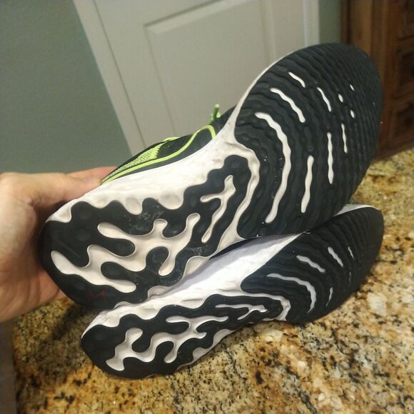 Nike React Infinity Run FK 2-Men’s Size 7 (CT2357-700) Running Neon - Picture 10 of 12